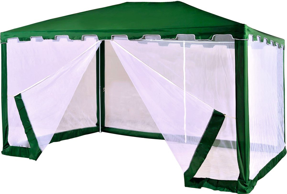 Тент туристический шатер для отдыха на природе, шатер садовый, летняя беседка, большой уличный навес #1
