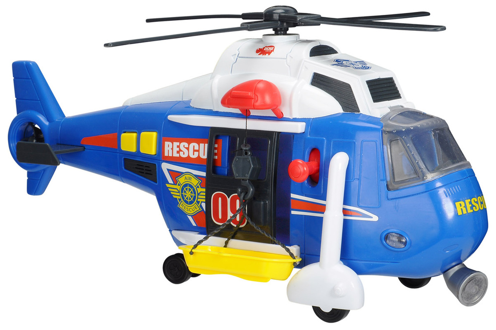 Вертолет со светом и звуком функциональный 41 см Dickie Toys 3308356  #1