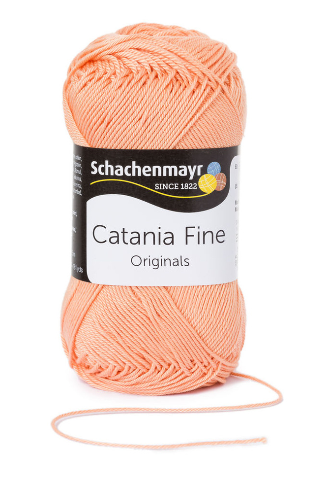 Пряжа для вязания Schachenmayr "Originals Catania Fine", цвет: абрикосовый (00369), 165 м, 50 г  #1