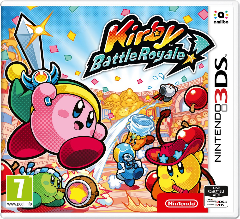 Игра Kirby Battle Royale (Nintendo 3DS, Английская версия) #1