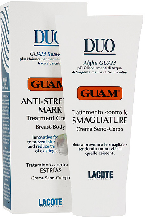 GUAM Duo Anti-Stretch Marks Brest and Body Cream 200 ml Крем против растяжек для тела и груди  #1