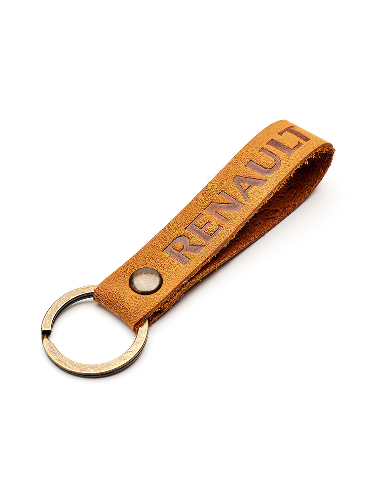Брелок для ключей кожаный "Ремешок" Renault ( Рено ) #1