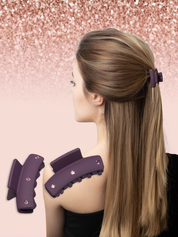 Набор Крабик для волос женскийAiyony Macie H111015 заколка для волос аксессуары для прически украшение #1