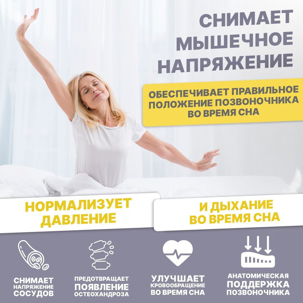 Sleepteam Матрас в кроватку Aura, Беспружинный, 65х120 см #1