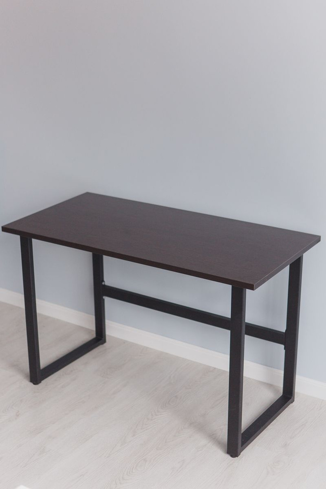 Стол компьютерный Good Desk Loft,размер 90х60х75 см, цвет венге, цвет ножек черный  #1
