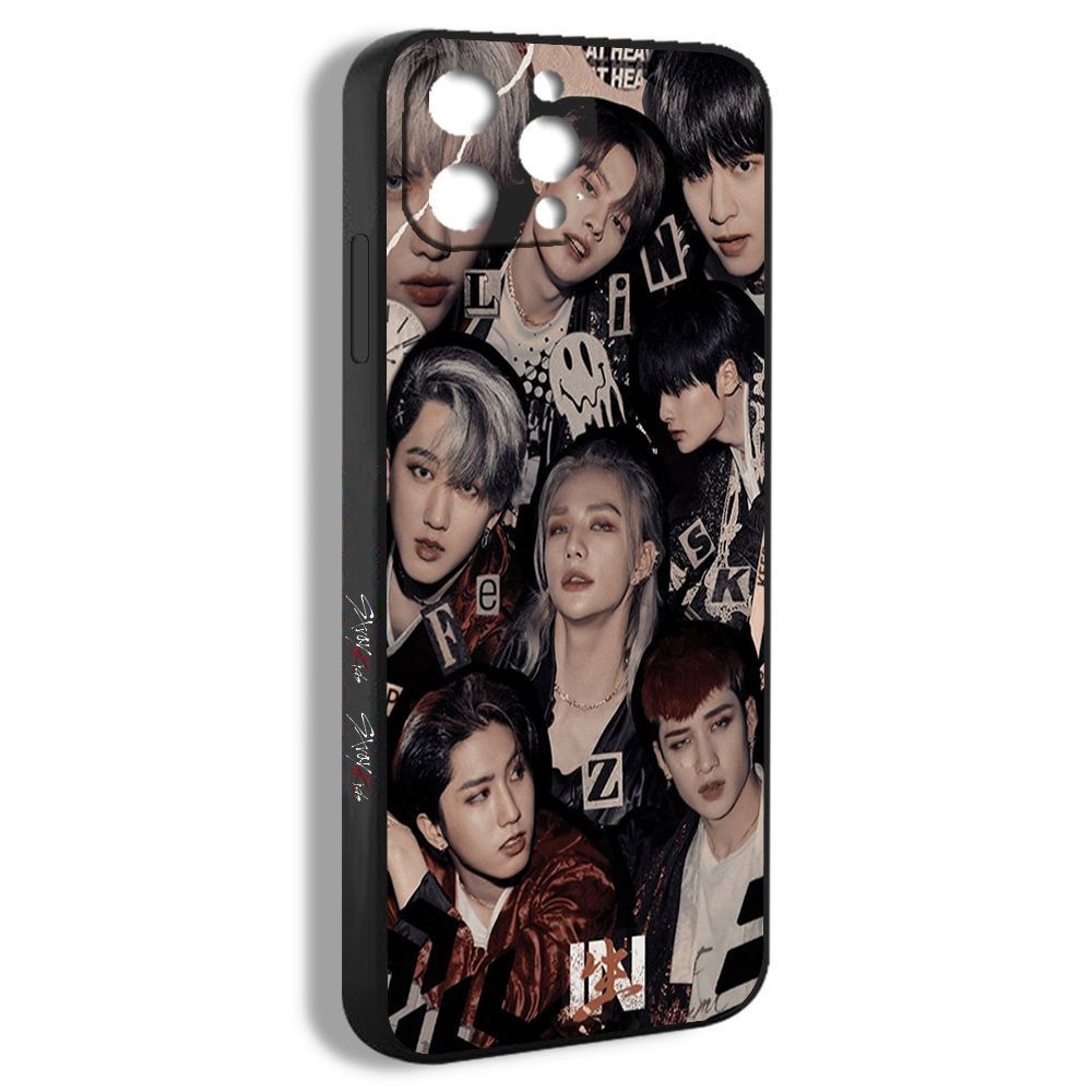 чехол для смартфона Подходит для iPhone 13 Pro Max Южнокорейский мальчик  Stray Kids Участники EDU75 - купить с доставкой по выгодным ценам в  интернет-магазине OZON (1135286669)