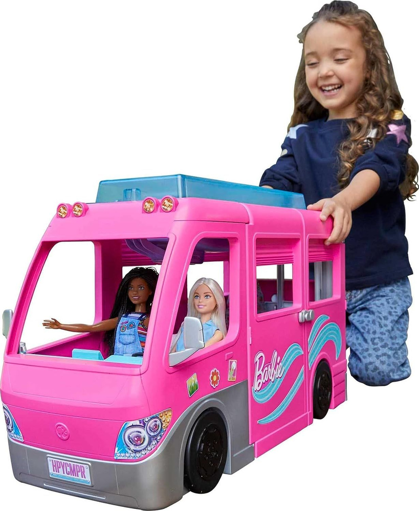Игровой набор Барби Barbie Автобус мечты с мебелью и бассейном  #1