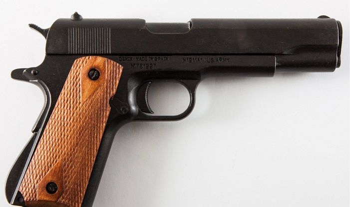 Пистолет DENIX автоматический M1911A1, США 1911 г. длина 24 см #1