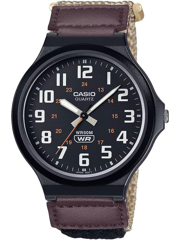 Кварцевые мужские наручные часы Casio Collection MW-240B-5B #1