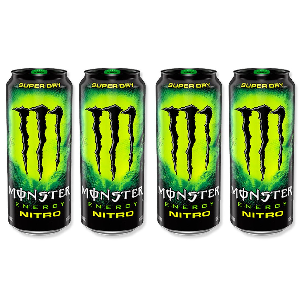 Энергетик Monster Energy Nitro 4шт по 500мл из Европы #1