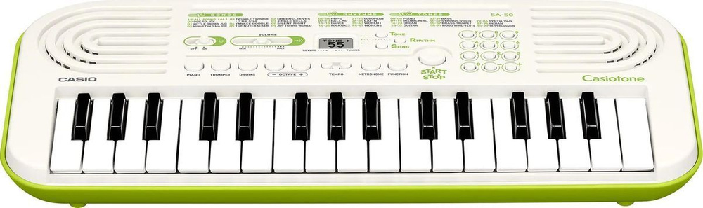 Синтезатор Casio SA-50, зеленый #1