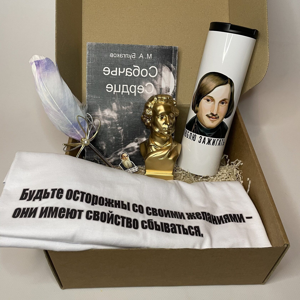 Подарочный набор Литература для учителя русского языка, подарок на день знаний бокс на 1 сентября  #1