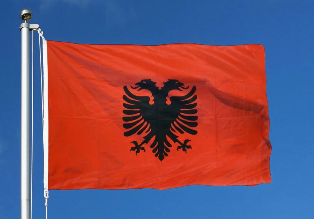 Флаг Албании 90х135 см #1