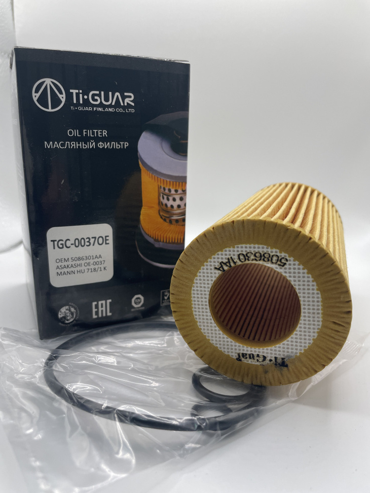 Фильтр масляный TIGUAR TGC-0037OE MERCEDES-BENZ/JEEP /аналог HU 718/1 K #1
