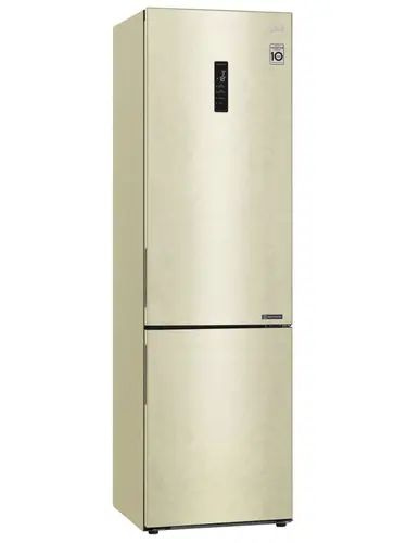 Двухкамерный холодильник LG GA-B509CESL 384л, бежевый #1