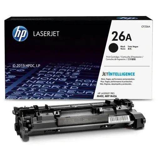 Картридж оригинальный HP 26A (CF226A) Black для принтера HP LaserJet Pro M402d (C5F92A); LaserJet Pro #1