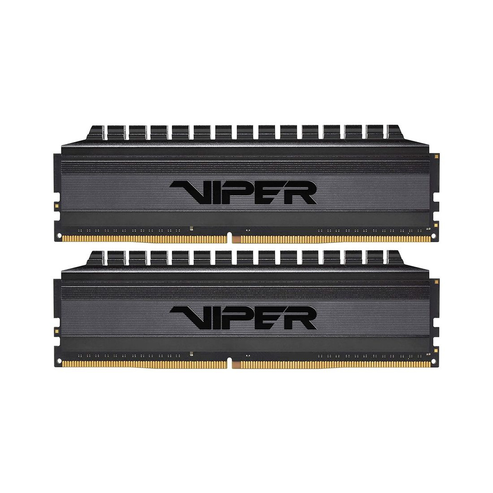 Patriot Оперативная память Комплект модулей памяти Patriot Viper 4 Blackout PVB416G320C6K DDR4 16GB (Kit #1