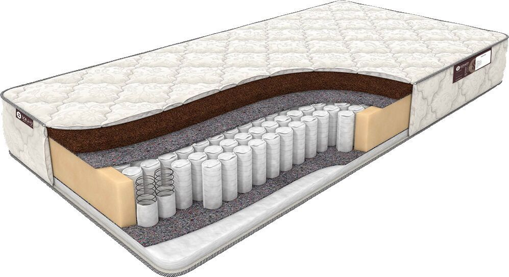 SONARY Матрас Terni, Независимые пружины, 75х210 см #1