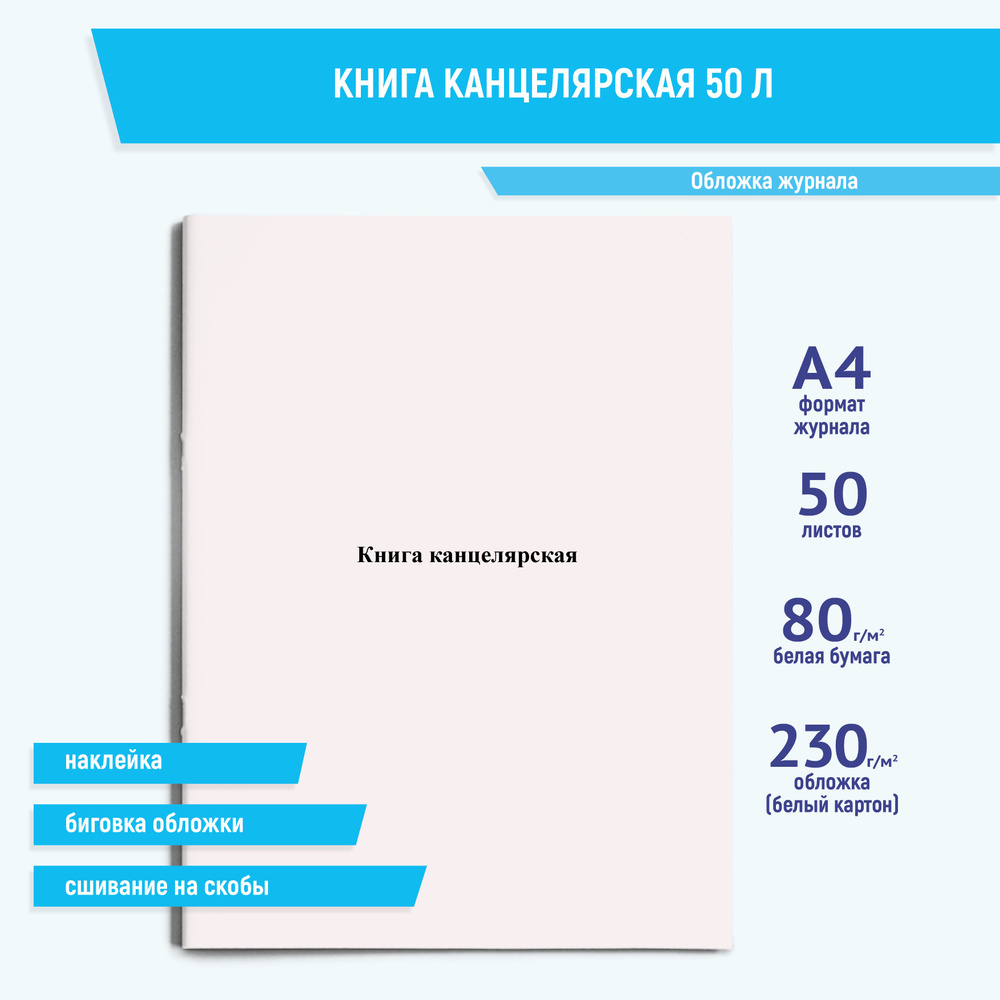 ЛитАРы Книга учета, 1 шт., листов: 50 #1