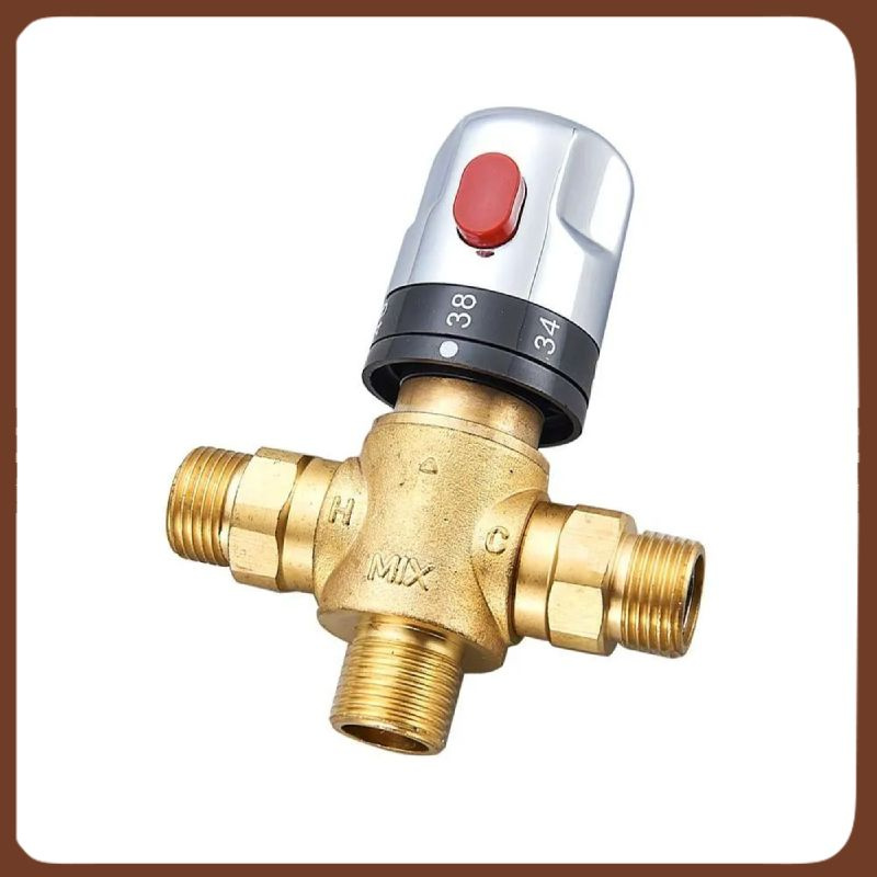 Трехходовой смесительный клапан с постоянной температурой, клапан ...