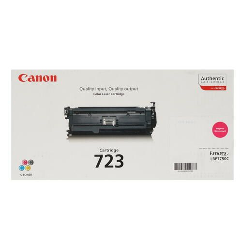 Картридж лазерный Canon 723M пурпурный оригинальный, 8500 стр, 1 шт  #1