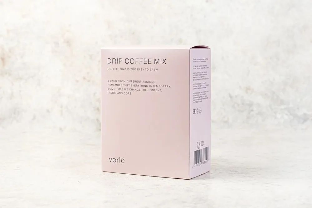 Дрип-кофе молотый Микс, Verle (Перу, Эфиопия, Колумбия) 66 г #1