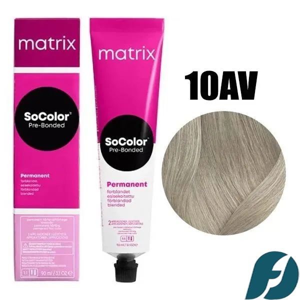 Matrix SOCOLOR 10AV Крем-краска стойкая для волос Очень-очень светлый блондин пепельно-перламутровый, #1