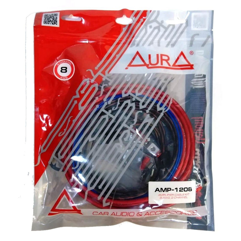 Набор установочный для 2-кан. усилителя AURA AMP-1208 #1