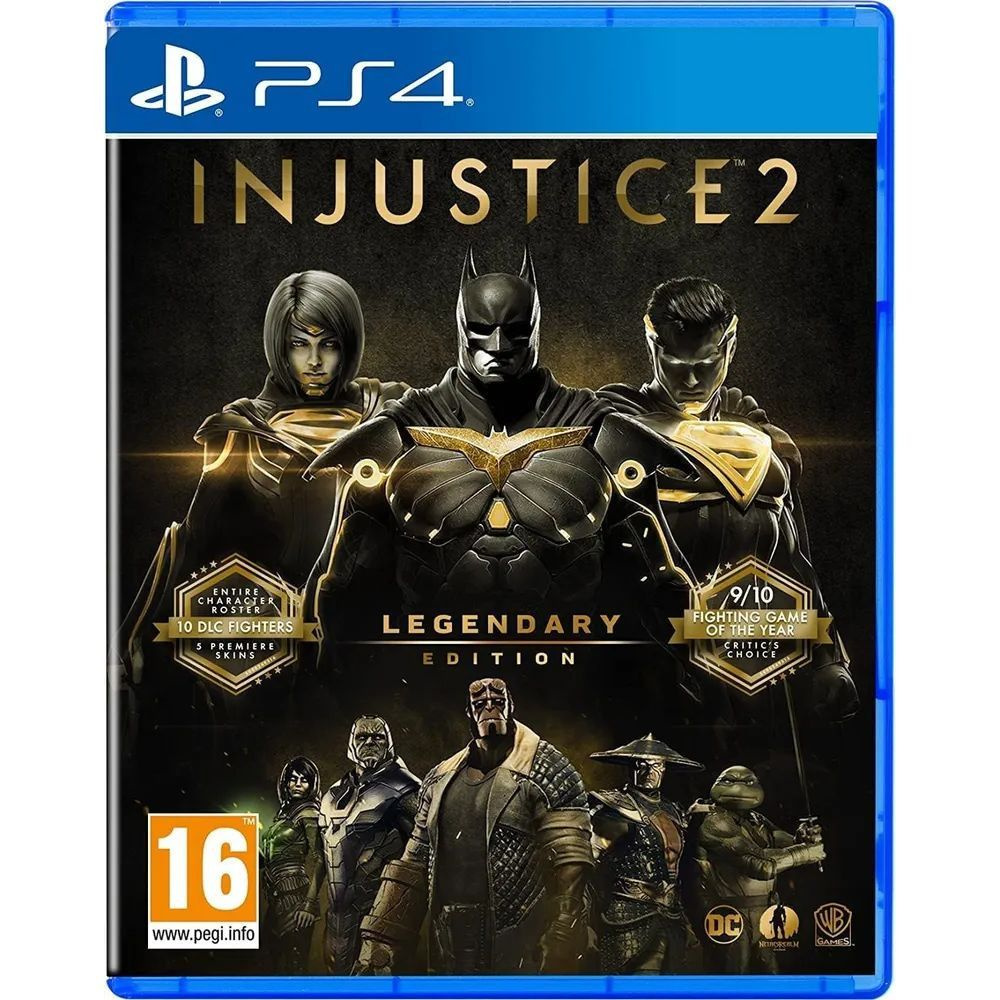 Игра Injustice 2 Legendary Edition PS4 (PlayStation 4, Русские субтитры) #1