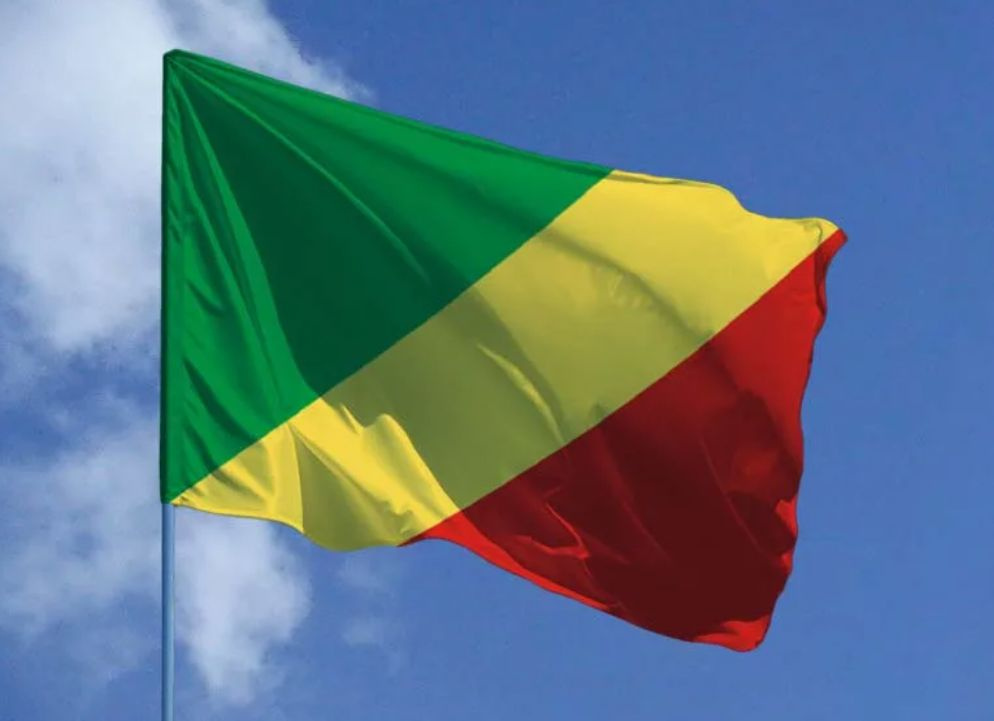 Флаг Республики Конго 40х60 см с люверсами #1