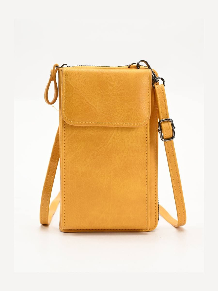 Сумка с карманом для телефона через плечо унисекс/клатч/мини-сумка/сумка-кошелёк  #1