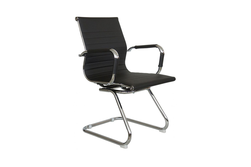 RIVA Chair Офисное кресло, Экокожа черная #1