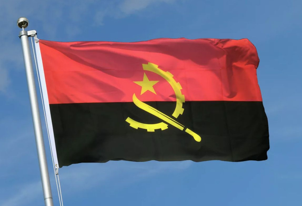 Флаг Анголы 50х75 см с люверсами #1