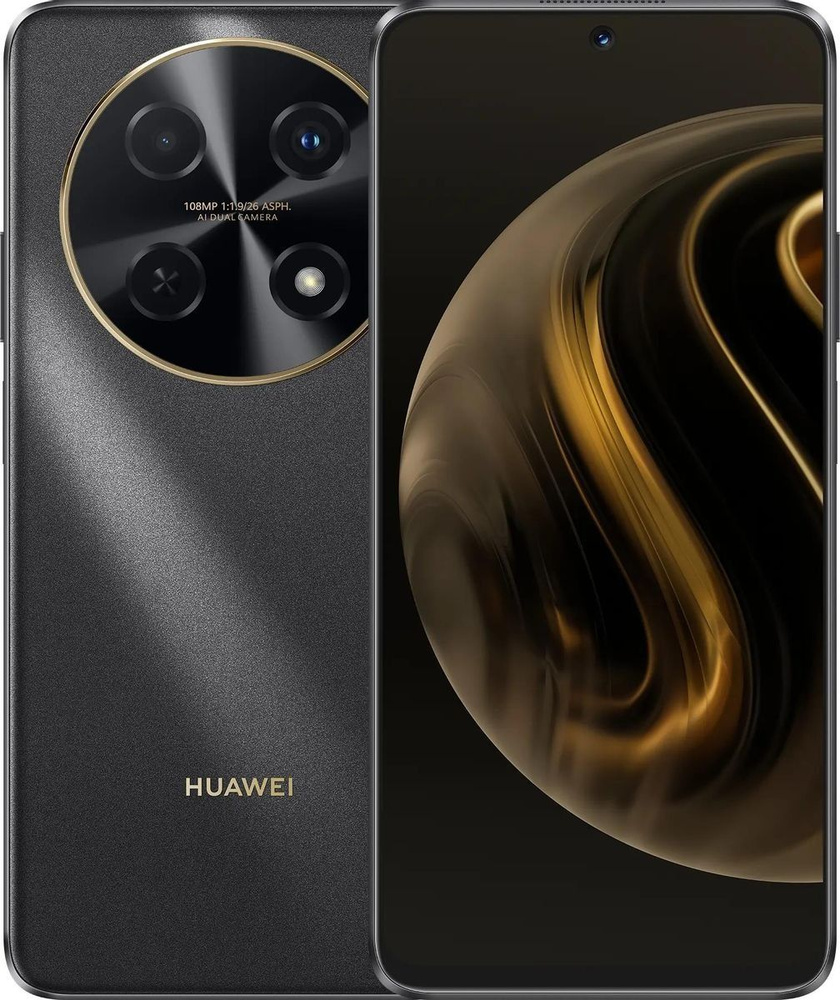 HUAWEI Смартфон Nova 12i 8/128 ГБ, черный #1