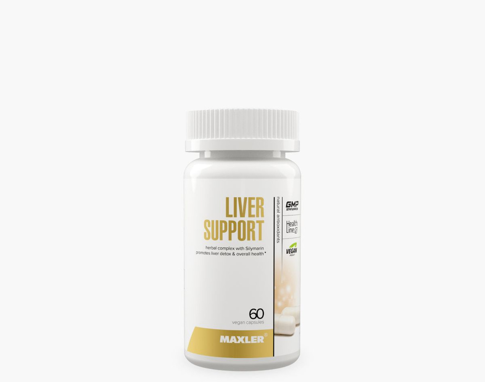 Биологически активная добавка к пище МАКСЛЕР Ливер Саппорт / MAXLER Liver support - 60 капсул по 845 #1