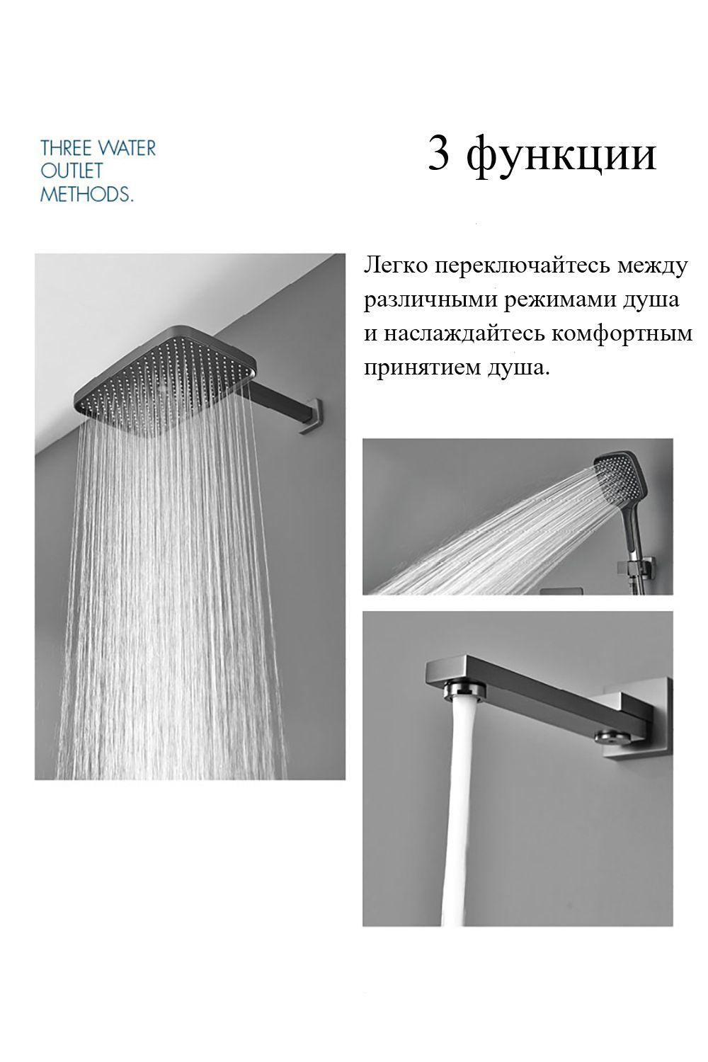 Sunny coco Встраиваемый душевой комплект , латунная душевая система ...