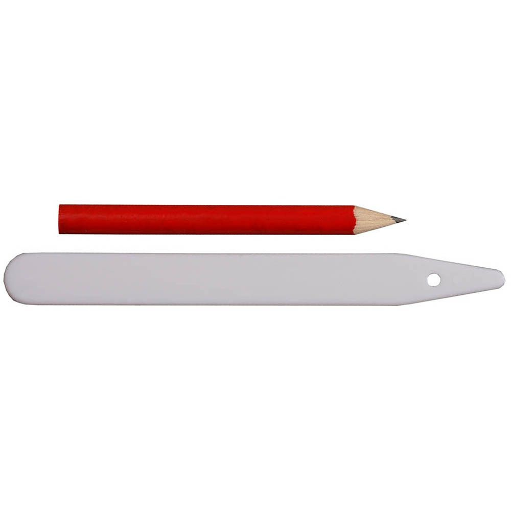 Набор меток-ориентиров GRINDA для засеянных грядок: 25 ярлыков (тип - "полоска") + карандаш, 125 мм 8-422367-H26_z01 #1