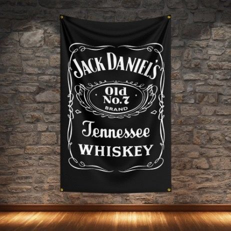 Флаг плакат баннер Jack Daniels Tennessee Whiskey #1