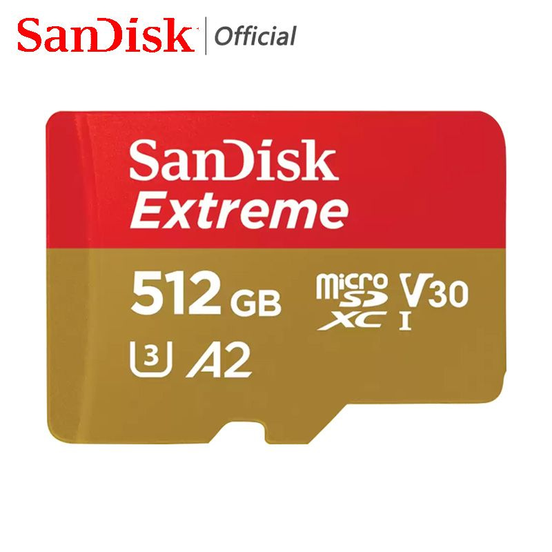 SanDisk Карта памяти Extreme 512 ГБ (SDSQXAV-512G) #1