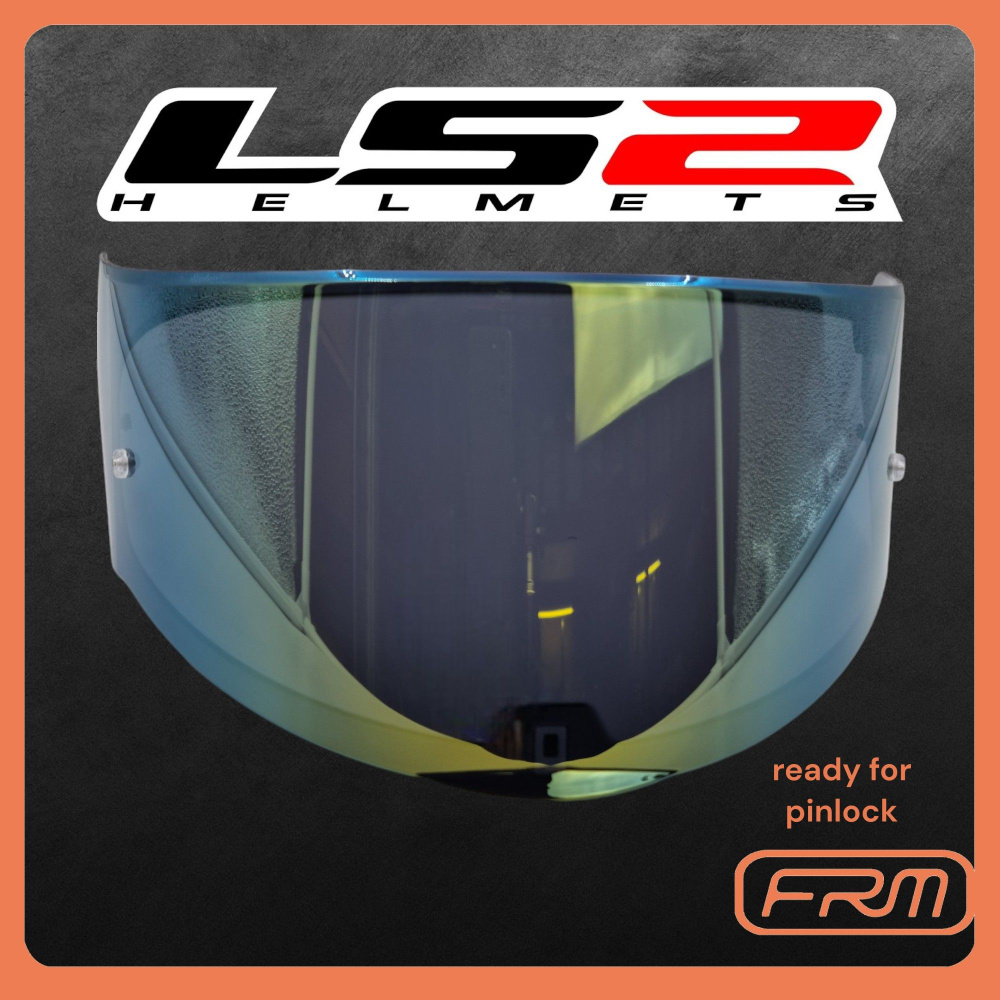 Визор для шлема LS2 FF320 FF353 FF800 золотой #1