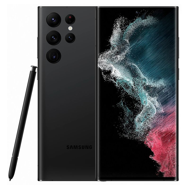 Samsung Смартфон Galaxy S22 Ultra 12/256 ГБ, черный #1