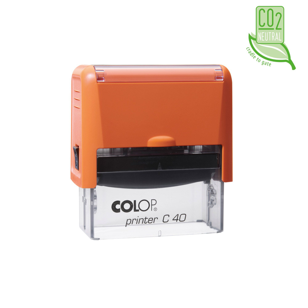 Colop Printer C 40 Compact оснастка для штампа 59 х 23 мм со сменной подушкой цвет ОРАНЖ  #1