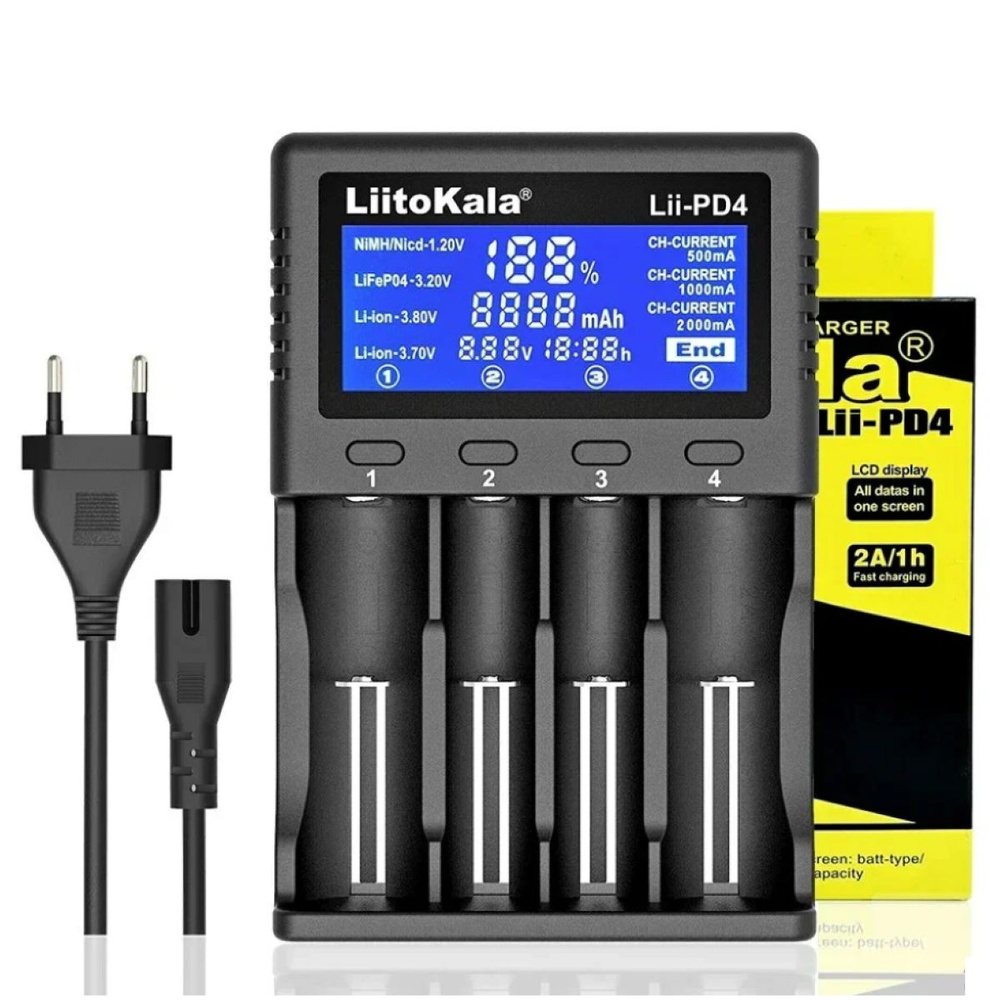 LiitoKala Зарядное устройство для аккумуляторных батареек Зарядное устройство  #1