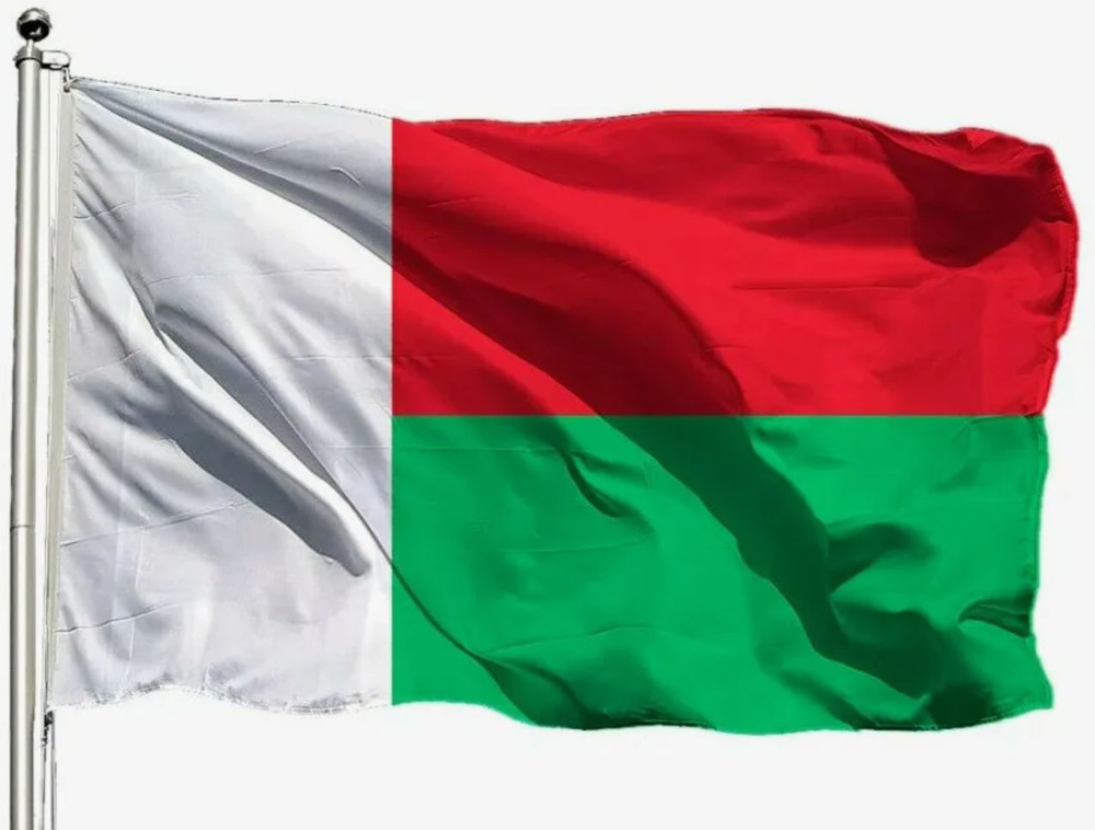 Флаг Мадагаскара 70х105 см #1