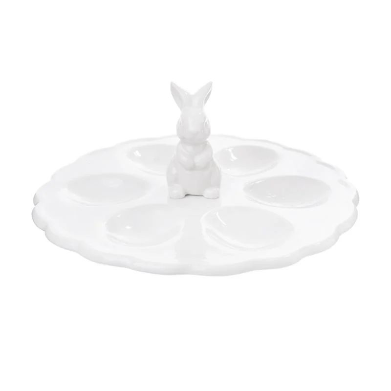 Тарелка для яиц пасхальная Кролик #1