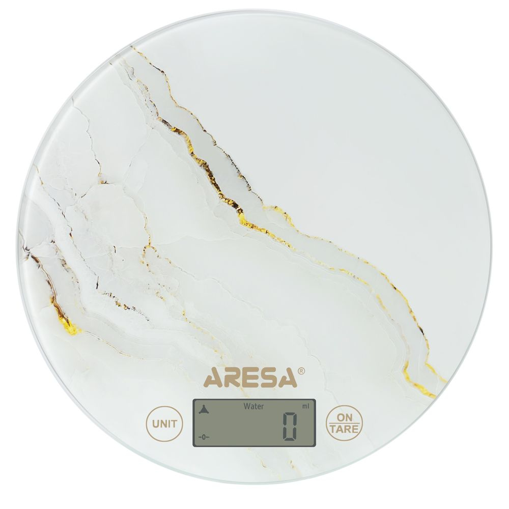 Кухонные весы ARESA AR-4316, max 7 кг, платформа из закаленного стекла, сенсорное управление, точность #1