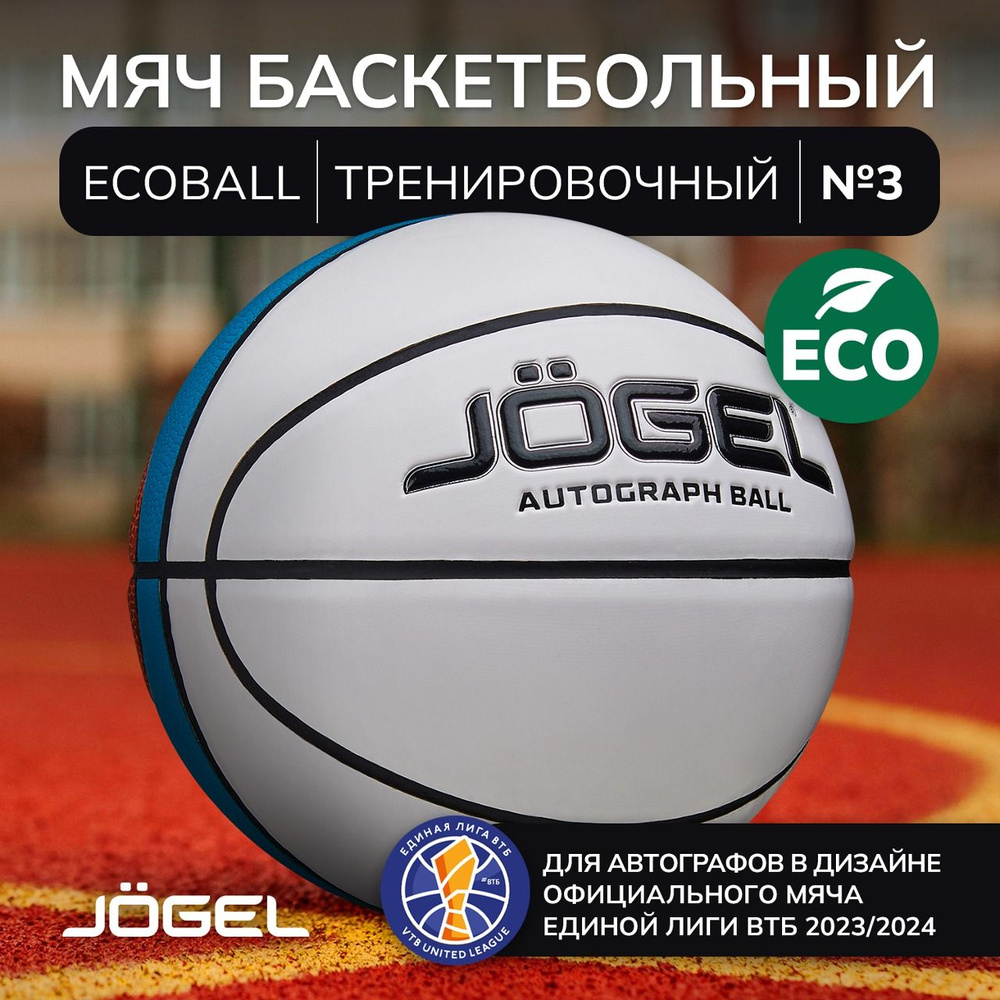 Баскетбольный мяч ECOBALL 2.0 Autograph размер №3 #1