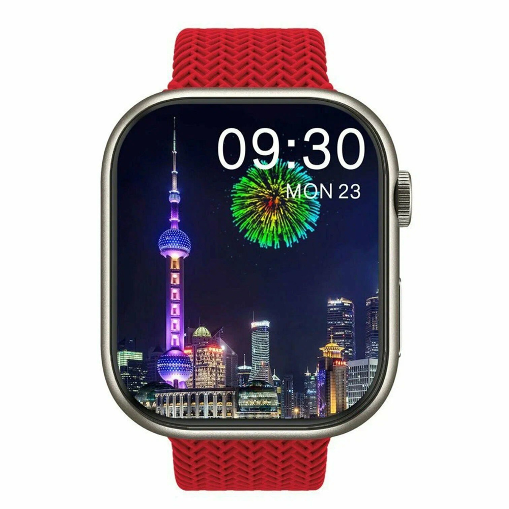 Cмарт часы HK9 PRO PREMIUM Series Smart Watch Amoled Display, iOS, Android, Bluetooth звонки, Уведомления, #1