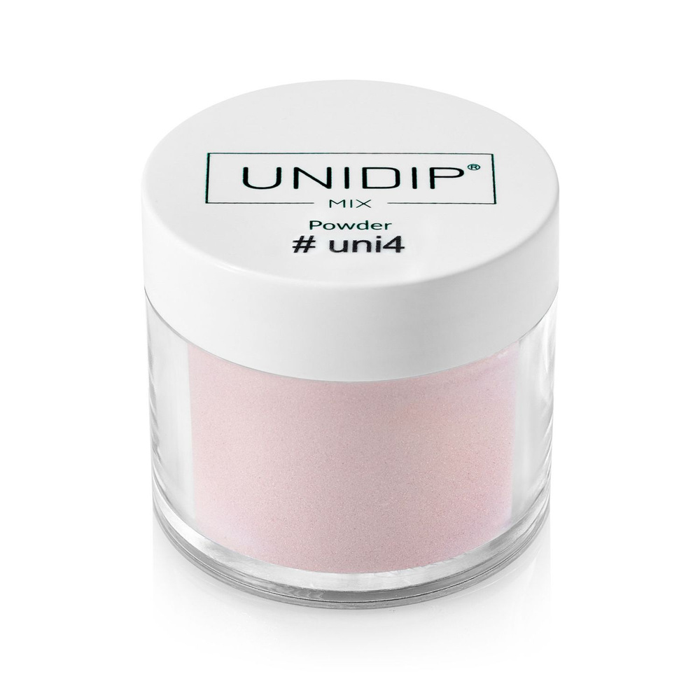 UNIDIP #uni4 Дип-пудра для покрытия ногтей без УФ 24 г #1