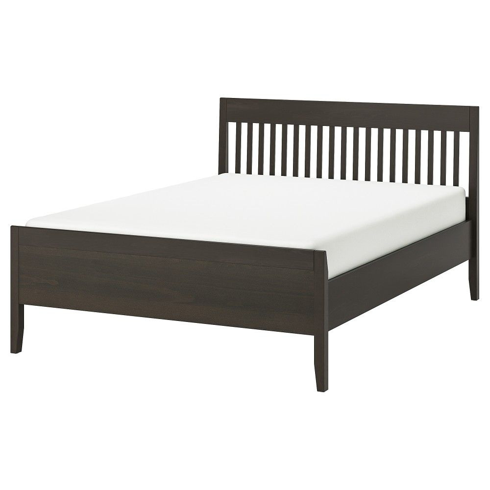 Каркас кровати ИКЕА ИДАНЭС (IKEA IDANAS) 180x200 см коричневый #1